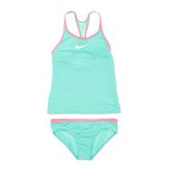 Maillot de bain 2 pièces Turquoises/Rose Fille Nike Racerback pas cher