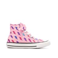 Baskets Roses Fille Converse All Star Electric Bolt vue 2