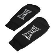 PROTEGE TIBIA Noir Homme Metal Boxe Elast pas cher