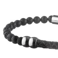 Bracelet Noir Homme Geographical Norway 315022 vue 3