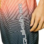 Short de bain Marine Homme Quiksilver Warped Logo vue 2