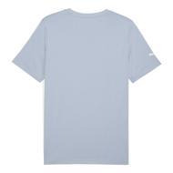 T-Shirt Bleu Homme Puma Bmw Mms Logo vue 2