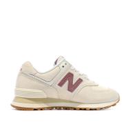 ML574 Baskets Beige/Rose Femme New Balance vue 2