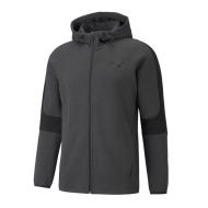 Sweat zippé Anthracite Homme Puma Evostripe Core