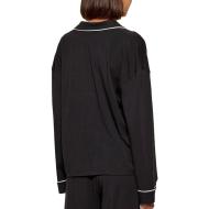 Pyjama Noir Femme Tommy Hilfiger UW0UW06142 vue 2