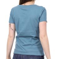 T-shirt Bleu Femme Lee Cooper vue 2