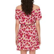 Robe Rouge Femme JDY Star Life vue 2