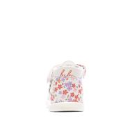 Sandales Blanc/Rose Fille Lulu Castagnette Lorya vue 3