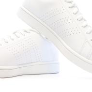 Baskets Blanches Homme Adidas Advantage Base GW2063 vue 7