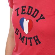T-shirt Rose Femme Teddy Smith Twelvo vue 3