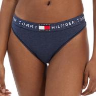 String Marine Femme Tommy Hilfiger Classic Thong pas cher