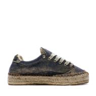 Baskets Espadrille Bleu à paillette Femme Replay Nash vue 2