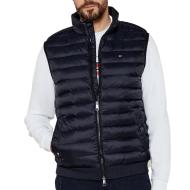 Doudoune Sans Manches Marine Homme Tommy Hilfiger Mix Media pas cher