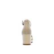 Sandales Beige Femme Tommy Hilfiger Flag Criss-cros vue 3
