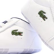 Baskets Blanches/Marine Bébé Lacoste Carnaby Set 225 vue 7