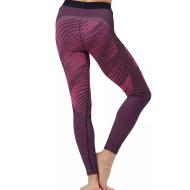 Legging Technique Noir/Rose Femme Odlo Blackcomb Eco vue 2