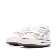 Baskets Blanche/Vert/Rose à Imprimés Bébé Converse Cribster vue 6