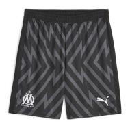 OM Short de Gardien Noir/Gris Homme Puma 2024/2025 pas cher