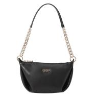 Sac à bandoulière Noir Femme Guess Eco Evaine Top Zip S pas cher