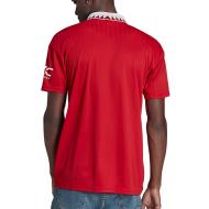 Manchester United Maillot de Football Rouge Homme Adidas Domicile 22/23 vue 2