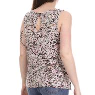 Top Rose/Turquoise/Beige Femme Vero Moda Easy vue 2