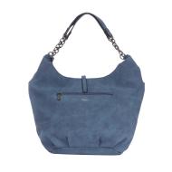 Sac à main Bleu femme Manoukian Indigo vue 2