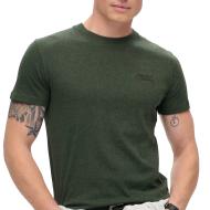 T-shirt Vert Brut Homme Superdry Vintage LogoR6T pas cher