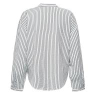 Chemise Blanc/Bleu Femme JDY Barbara Life vue 2