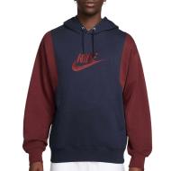 Sweat Bleu Femme Nike Hoodie Clctn pas cher