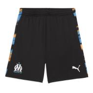OM Short de Football Noir Homme Puma Faster pas cher