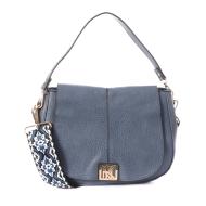 Sac à Bandoulière Bleu Femme Manoukian Rita