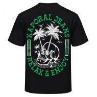 T-Shirt Noir Homme Kaporal Till vue 2