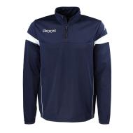 Sweat zippé Marine Garçon Kappa Novare pas cher