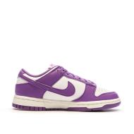 Baskets Violette/Blanche Femme Nike Dunk Low vue 2