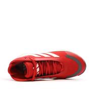 Chaussures de basketball Rouge Homme Adidas Bounce Legends vue 4