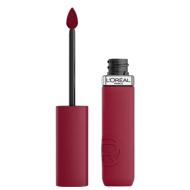 Resistance Rouge à Lèvres Liquide Mat Infaillible Lip L'Oréal Paris 500 Wine Not pas cher