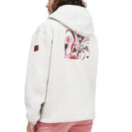 Sweat Sherpa Femme Blanc O'Neill Americana Hooded vue 2