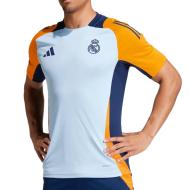 Real Madrid Maillot Training Bleu/Orange Homme Adidas 2024/2025 pas cher