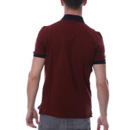 Polo bordeaux homme Hungaria Sport Style vue 2