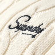 Pull Ecru Femme Superdry Vintage vue 3