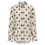 JDY Fay Women’s Beige Polka Dot Shirt affordable