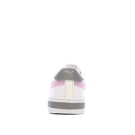 Baskets Blanches/Roses Fille Puma Ca Pro vue 3