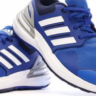 Baskets Bleu Garçon Adidas Rapidasport vue 7