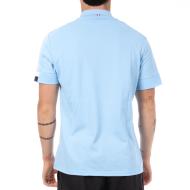 Aviron Bayonnais Polo Bleu Clair Le Coq Sportif Présentation vue 2