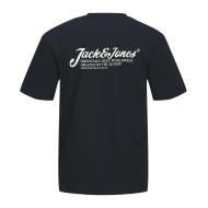 T-shirt Marine Garçon Jack & Jones Beau vue 2