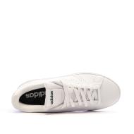 Baskets Blanches Homme Adidas Advantage Base 2.0 vue 4