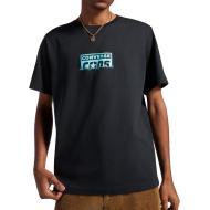 T-shirt Noir/Bleu Homme Converse Skeleton pas cher
