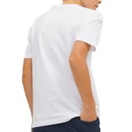 T-shirt Blanc Garçon Jack & Jones Travis vue 2