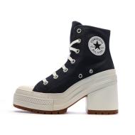 Baskets Noire Femme Converse De Luxe Heel