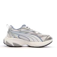 Baskets Blanches/Bleu Enfant Puma Morphic vue 2